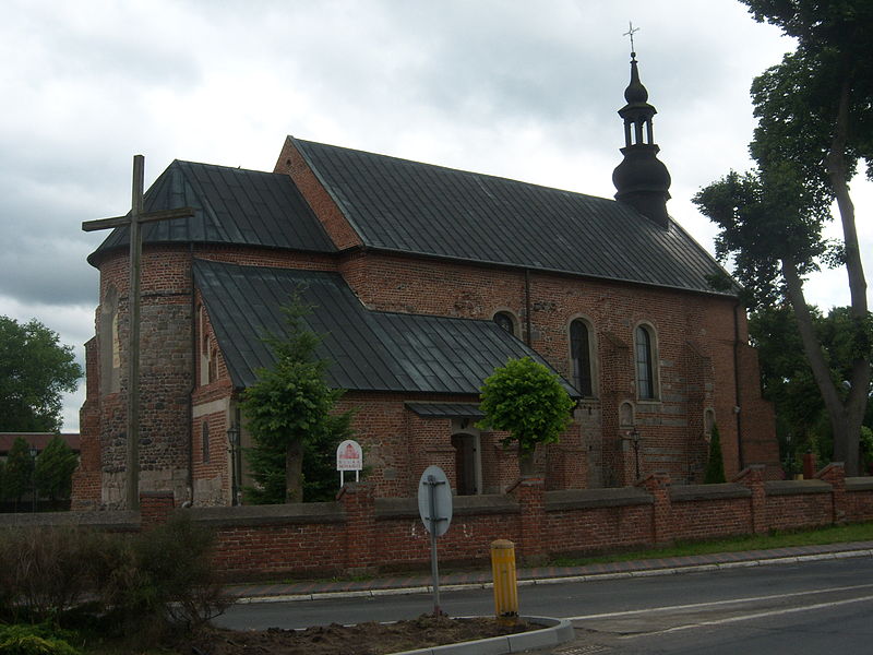 kosciol w kazimierzu biskupim - Flyz1 CC Wikipedia