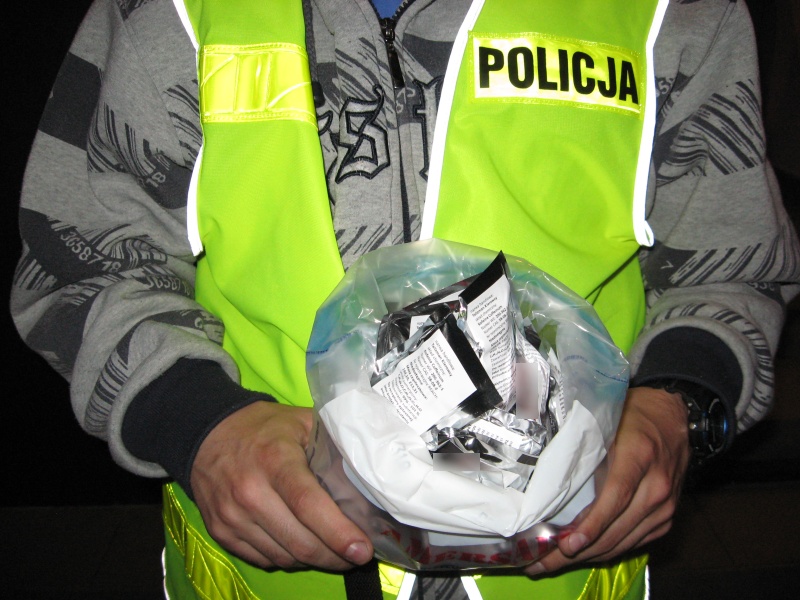 policjant z dopalaczami - Policja Kalisz