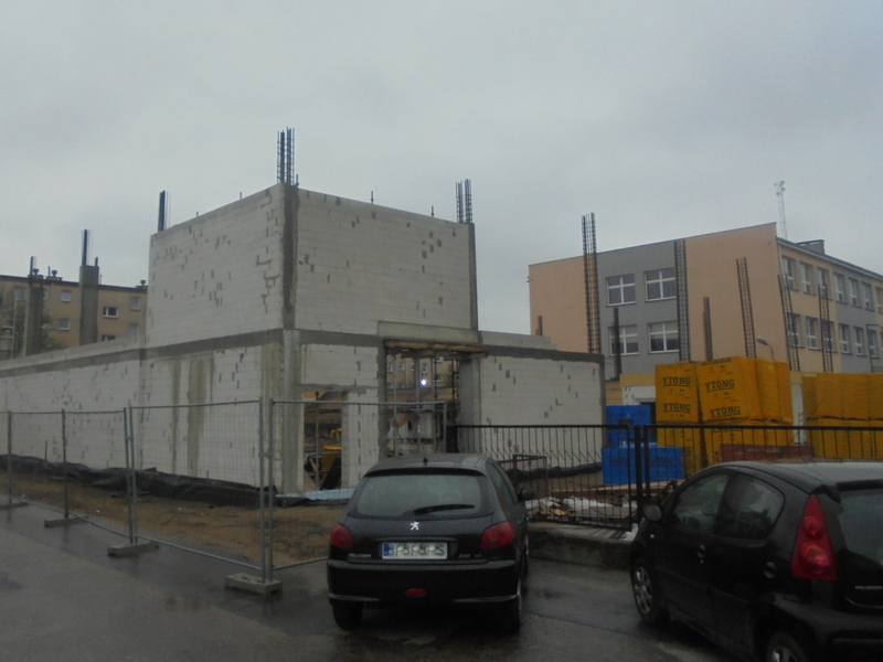 sala sportowa w budowie - UM Środa Wielkopolska