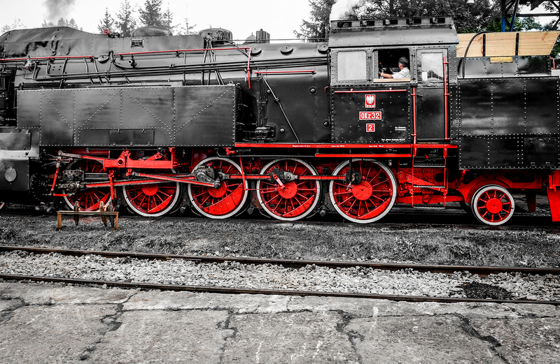 Parowoz OKz32 wolsztyn - PKP CARGO