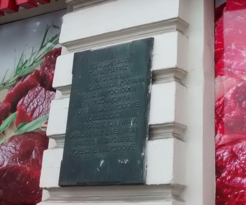 tablica plac bernardynski - Wojciech Chmielewski