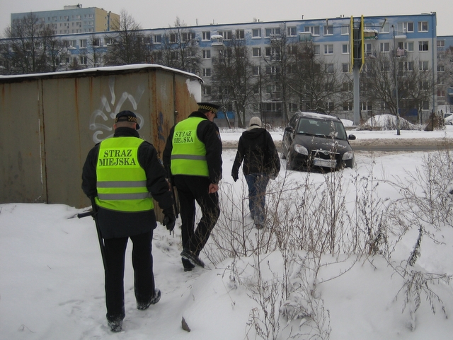 Koczowiska dla bezdomnych - kontrola - Anna Skoczek