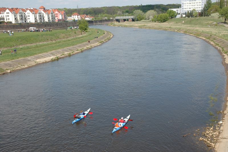 kajakowy spływ na warcie - Szymon Mazur