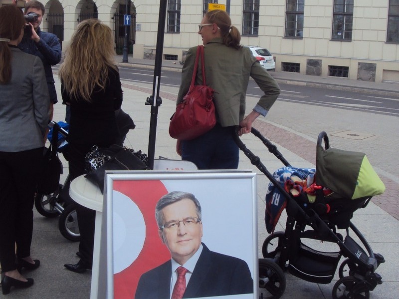 finisz kampanii komorowski - Maciej Kluczka
