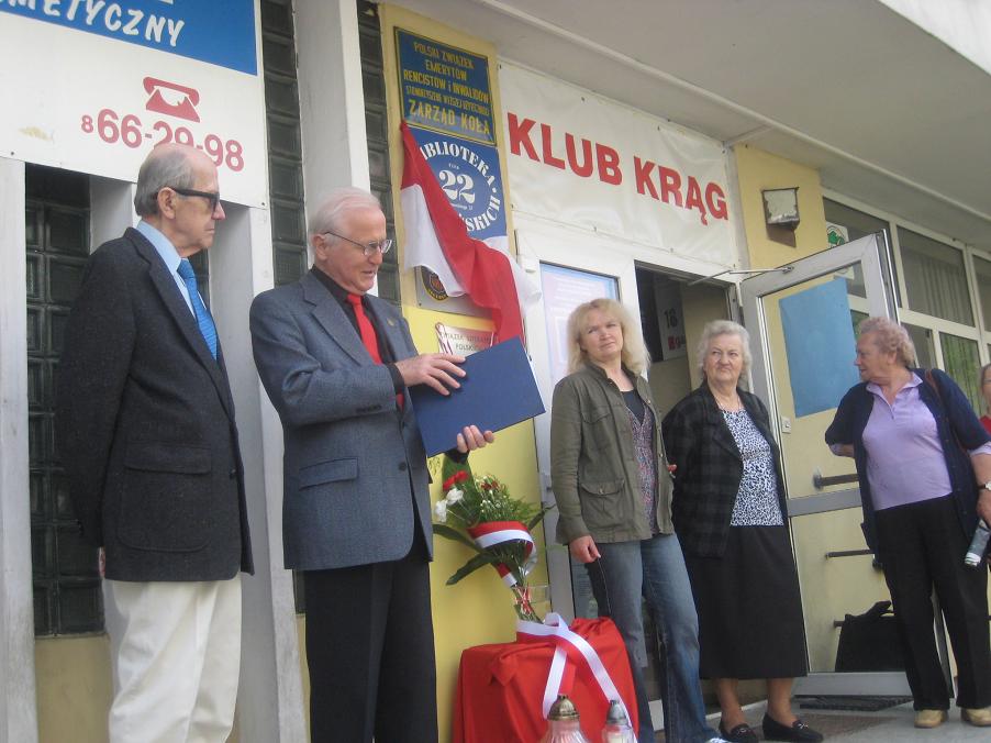 tablica związku literatów - Jacek Butlewski 