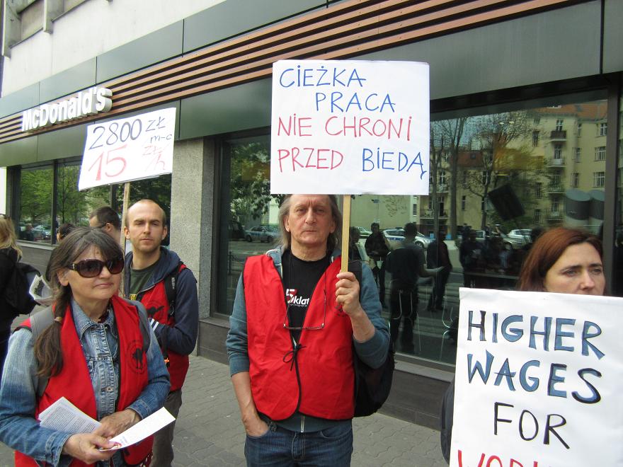 protest mc donald 6 - Jacek Kosiak