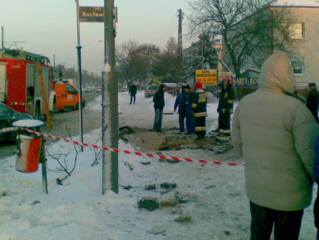 Wybuch studzienki TPSA - Adam Michalkiewicz