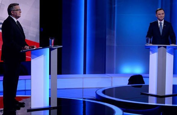 komorowski duda debata tvp2 - TVP
