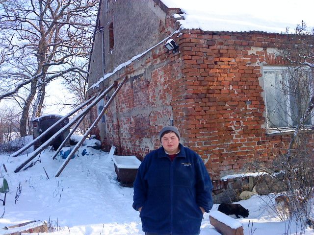 Powodzianka z Goliny zimą - Iwona Krzyżak