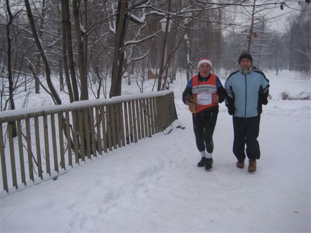 bieg wigilijny kalisz - Danuta Synkiewicz