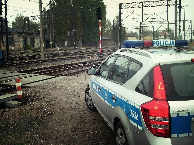 policja_przejazd_tory_wypadek - Policja Piła