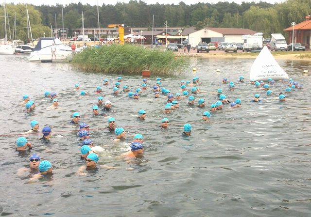 triathlon ślesin czerwiec - Emilia Chudzińska
