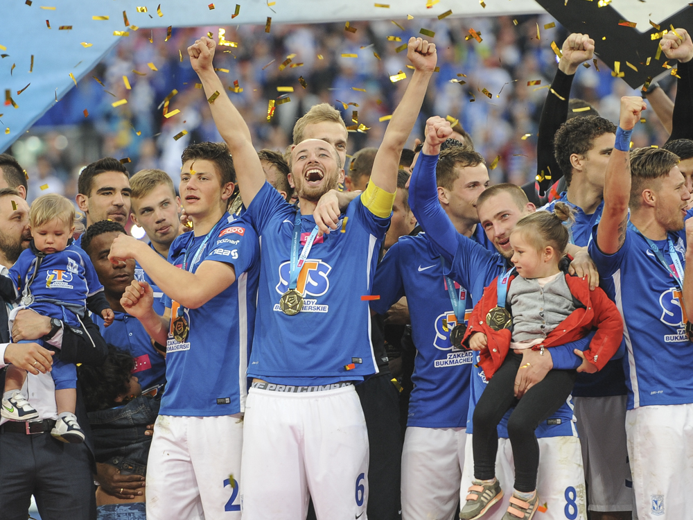 Lech - Wisła - mistrzostwo Polski - Przemek Modliński