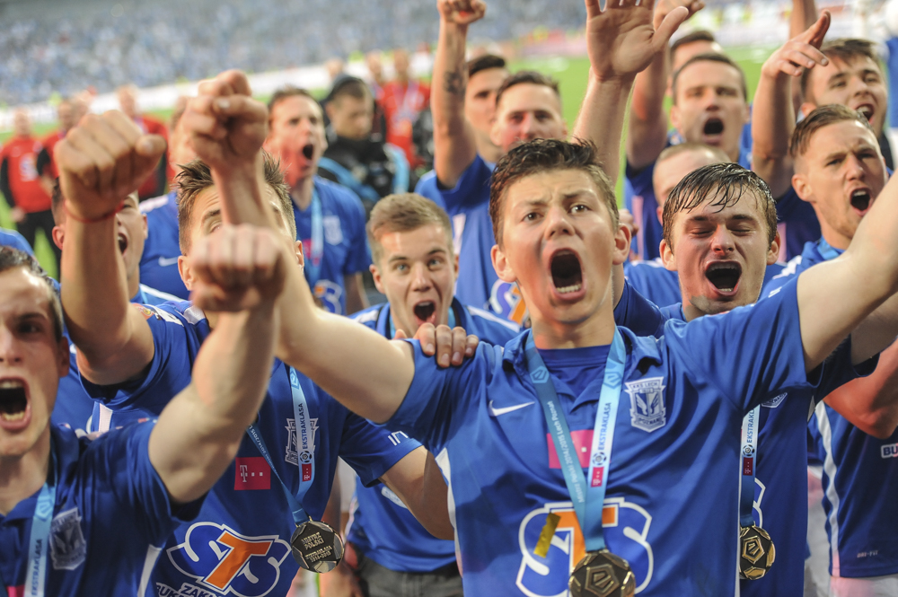 Lech - Wisła - mistrzostwo Polski - Przemek Modliński