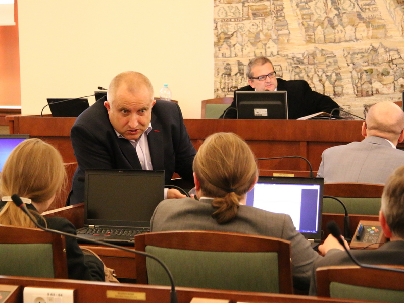 sesja rady miasta sternalski - Marcin Wesołowski