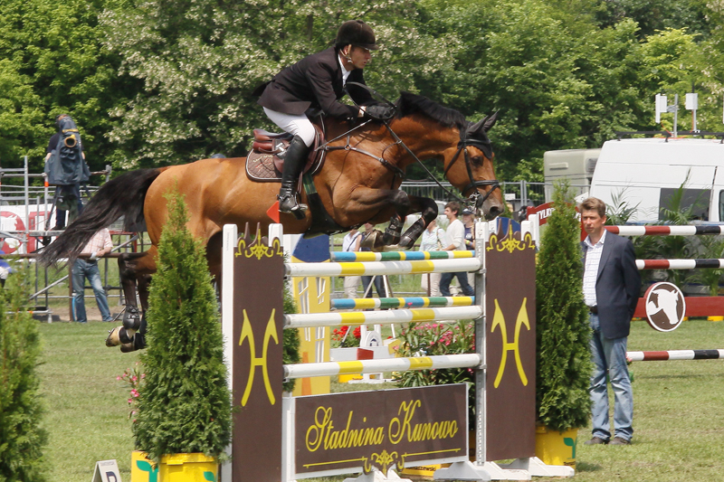 jeździectwo konie na woli - Małgorzta Sieradzan - CSI Poznań