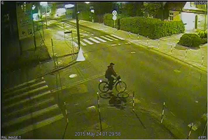 nocny niszczyciel plakatów - Policja Środa Wielkopolska