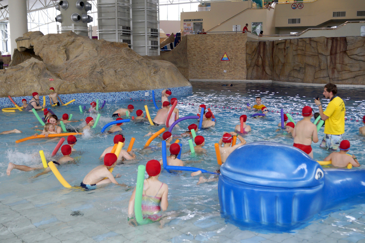 lekcja pływania termy maltańskie (2) - Termy Maltańskie