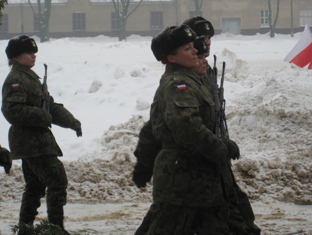 Przysięga w CSWL, chętni do NSR (zima) - Alicja Łatka