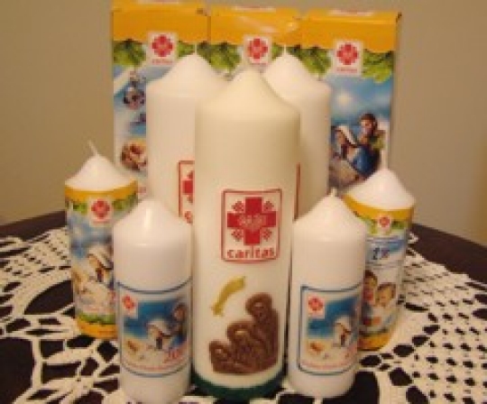 Świece Caritas - Caritas