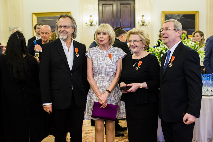 wręczenie nagród prezydenta RP Kulczyk Kaczmarek - Łukasz Kamiński - Kancelaria Prezydenta RP