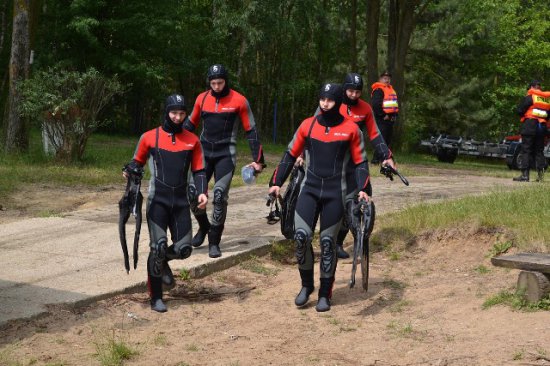 płetwonurkowie strażacy - Straż Pożarna Poznań