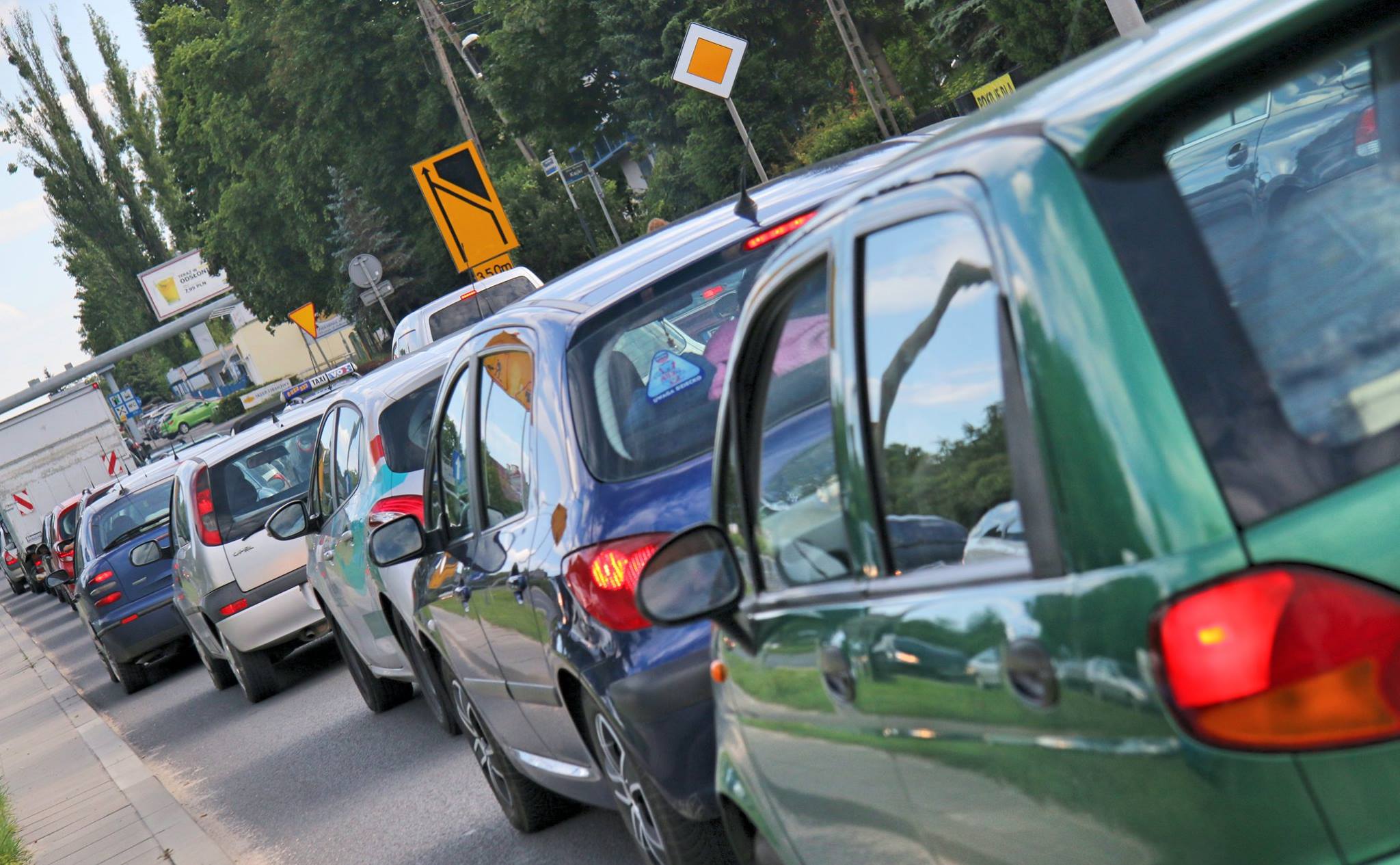 korki w mieście lato remont - Marcin Wesołowski