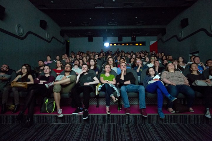 animator siedzą w kinie - Animator 2015