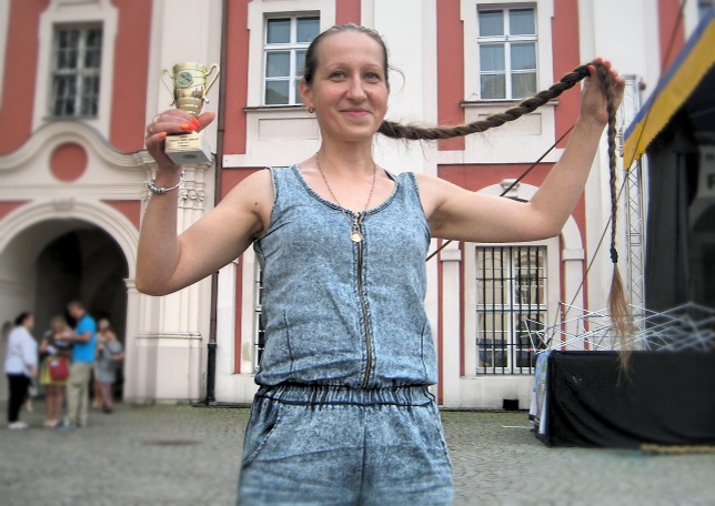 Najdłuższy warkocz - Rafał Regulski