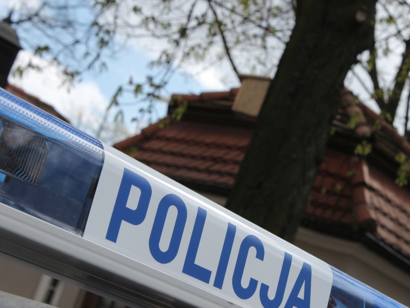 policja napis radiowóz interwencja patrol - Marcin Wesołowski