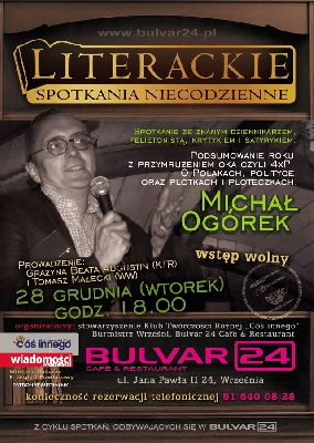 Spotkanie z Ogórkiem - plakat - UM Września