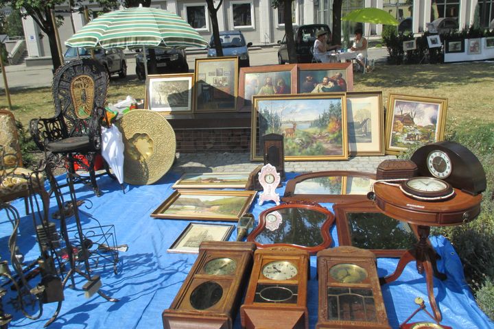 rozmarek targ2 - Danuta Synkiewicz