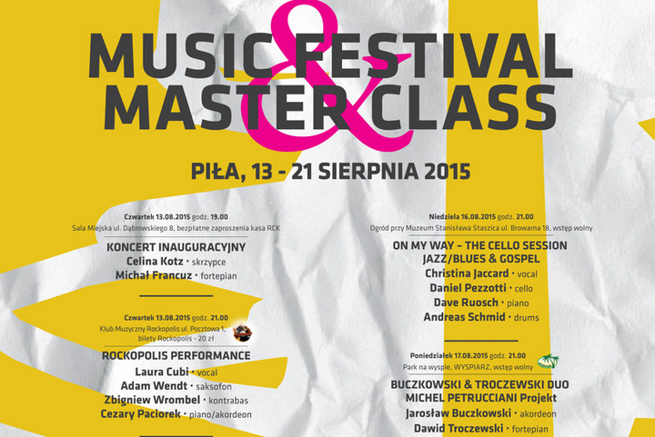 PLAKAT_master class