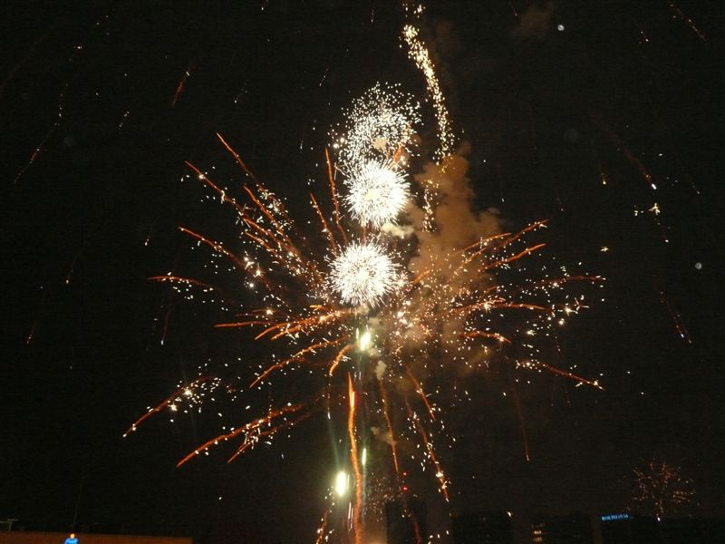 Fajerwerki na pl. Wolności 2009 - Radio Poznań