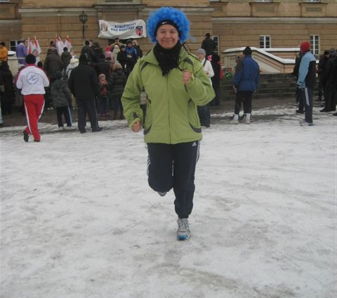 Kalisz bieg noworoczny - Danuta Synkiewicz