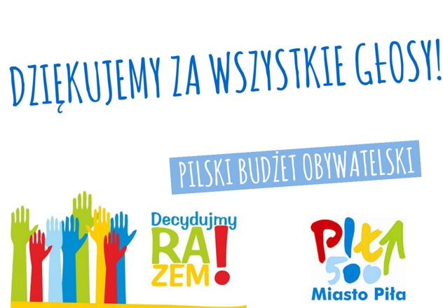 dziekujemy za glosy - UM Piła
