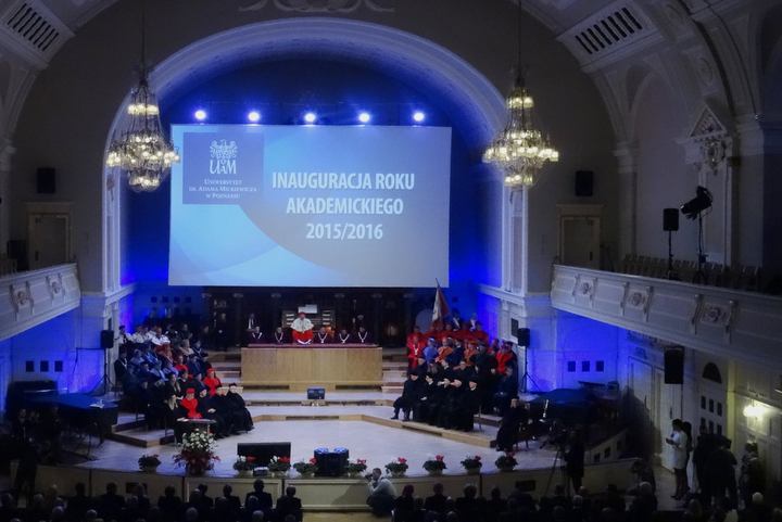 inauguracja roku akademickiego uam 2015-2016 - UAM