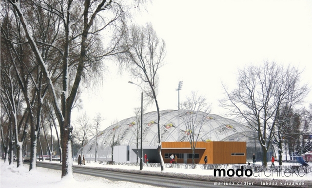 Lodowisko - w Lesznie pod dachem - Mariusz Cadler, Łukasz Kurzawski 