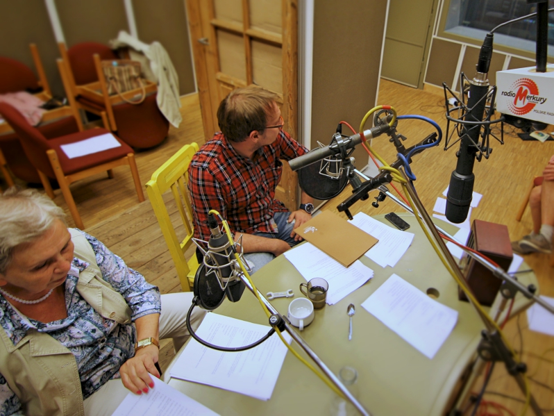 sluchowisko aparat powstaje - Maciej Blatkiewicz