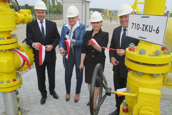 otwarcie gazociągu - Danuta Synkiewicz