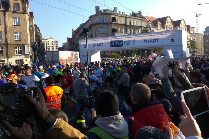 ruszył maraton 2015 - Adam Michalkiewicz