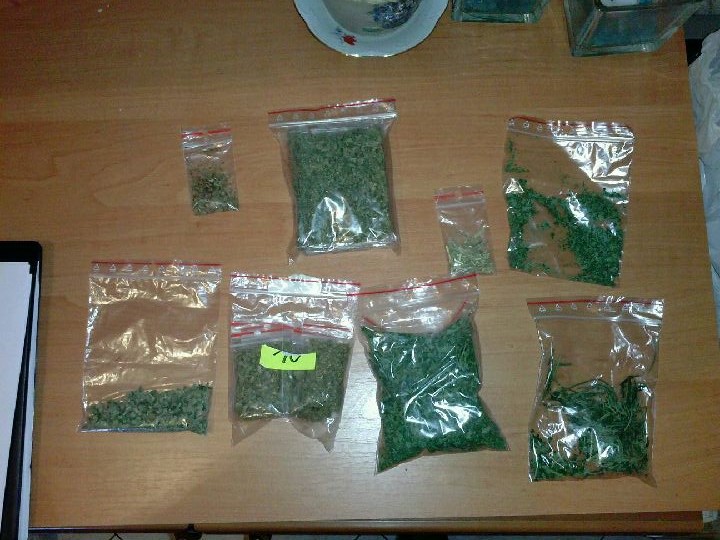 marihuana woreczki strunowe - Policja Poznań