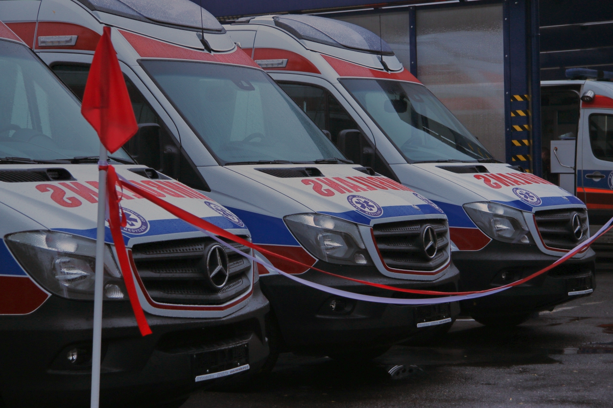 karetki pogotowia przekazanie - Justyna Kowalewska