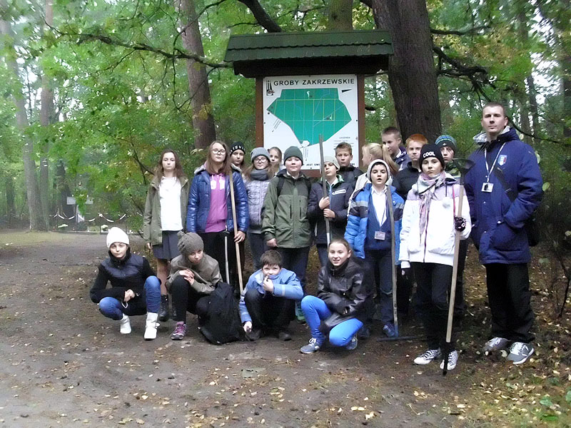 Uczniowie z Dąbrowy w gm. Dopiewo