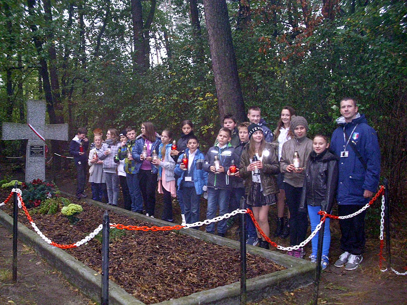 Uczniowie z Dąbrowy w gm. Dopiewo