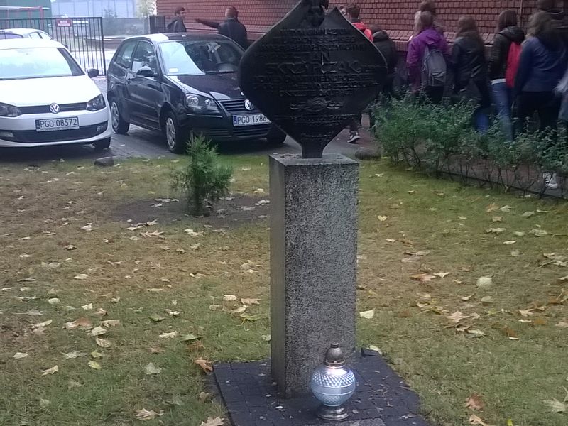 Tablica harcmistrza Jana Skrzypczaka