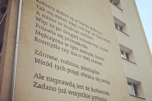 murale na łazarzu - Anna Adamczyk