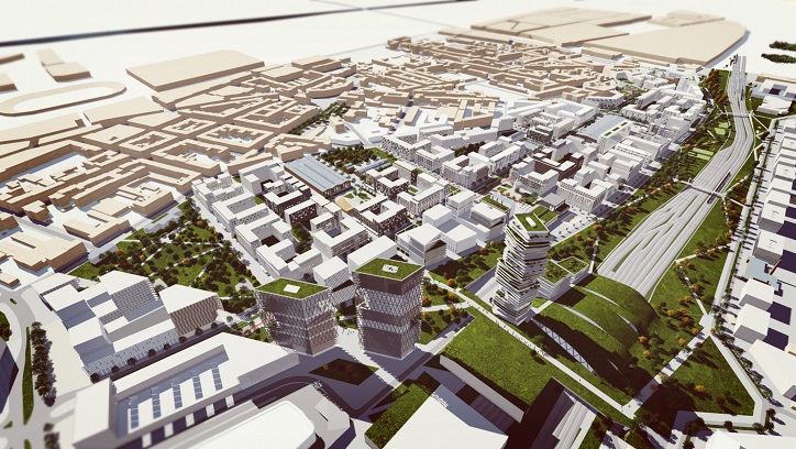 Wolne Tory - wizualizacja 1 - Mycielski Architecture Urbanism 